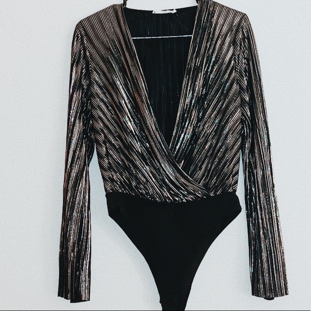 Sparkly body suit